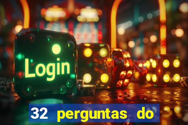 32 perguntas do livro do destino